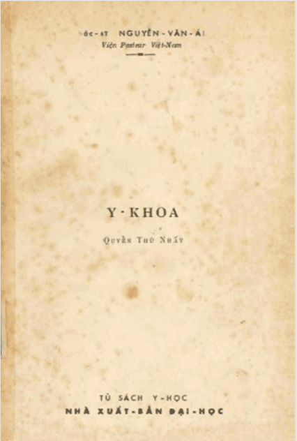 Vi Trùng Học Y Khoa Quyển I – Nguyễn Văn Ái — ảnh 1